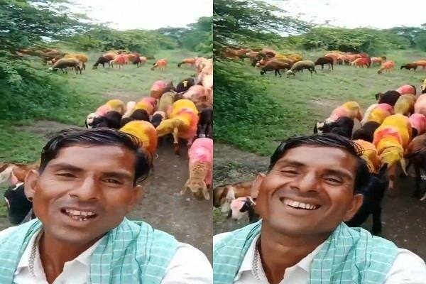 tiktok video is going viral on twitter user said better than salman સલમાનના લોકપ્રિય ગીતની કોપી કરી સોશિયલ મીડિયામાં છવાયો આ વ્યક્તિ, યૂઝરે કહ્યું- ‘સલમાન કરતાં સારો એક્ટર છે’