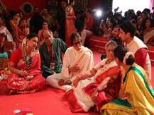 દુર્ગા પૂજામાં સામેલ થયા અમિતાભ-જયા સહિતના સેલેબ્સ, જુઓ તસવીરો