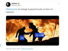 Jioએ યૂઝર્સને ઝાટકો આપતા, લોકોએ આ રીતે લીધી મજા, જુઓ ફની ટ્વીટ્સ