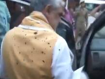 બિહાર: ડેંગ્યૂ પીડિતોને મળવા પહોંચેલા કેન્દ્રીય મંત્રી અશ્વિની ચૌબે પર શાહી ફેંકવામાં આવી