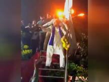 મહારાષ્ટ્ર: ચૂંટણી રેલી પૂર્ણ કર્યાં બાદ સ્ટેજ પર જ કયા નેતા જોરદાર ડાન્સ કરવા લાગ્યા? નામ જાણીને ચોંકી જશો