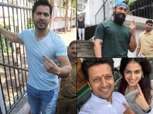 મહારાષ્ટ્ર વિધાનસભા ચૂંટણીઃ મુંબઈમાં વોટિંગ માટે ફિલ્મી સિતારાઓ ઉમટી પડ્યા, જુઓ તસવીરો