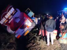 સુરતથી અમરેલી જતી લક્ઝરી બસને નડ્યો અકસ્માત, જાણો વિગત