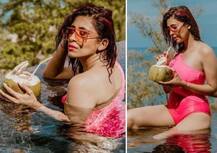 સ્વિમિંગ પૂલમાં ટીવી એક્ટ્રેસ કિશ્વર મર્ચેંટનો જોવા મળ્યો હોટ અંદાજ, જુઓ તસવીરો