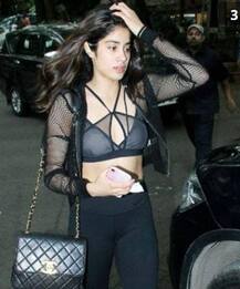 જિમ બહાર બોલ્ડ લૂકમાં જોવા મળી જાહ્નવી કપૂર, ફોટો થયા વાયરલ