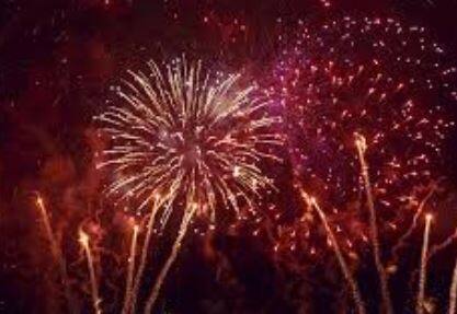 fireworks in rajkot diwali festival રાજકોટમાં દિવાળીને લઈને ભવ્ય આતશબાજી, મુખ્યમંત્રી વિજય રૂપાણી રહ્યા હાજર