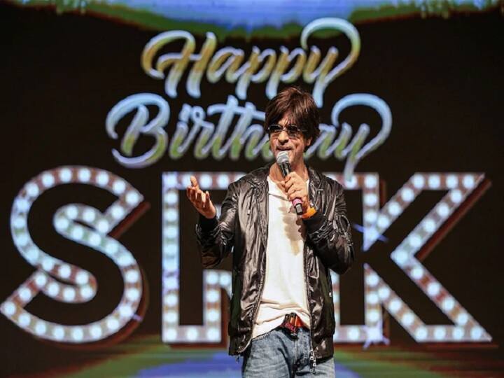 Happy Birthday shahrukh khan birthday wish burj Khalifa શાહરુખની Birthday પર સજ્યું બુર્જ ખલીફા, ખાસ અંદાજમાં કર્યું વિશ