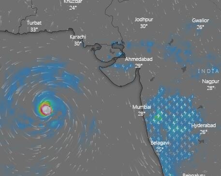 Storm maha IMD predict to make landfall in gujarat on nov 6 and 7  ગુજરાતમાં પ્રવેશતા જ 'મહા' વાવાઝોડુ નબળુ પડશે, 6 અને 7 નવેમ્બરની રાત્રે દીવ-પોરબંદર વચ્ચે ટકરાશે