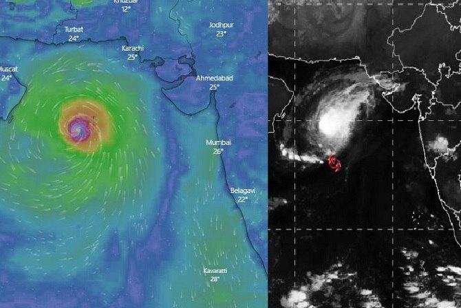 Cyclone Maha on track to hit Gujarat on Thursday  ‘મહા’ વાવાઝોડું ગુજરાત તફ ફંટાયું, આ તારીખે દીવ-પોરબંદર વચ્ચે ટકરાશે