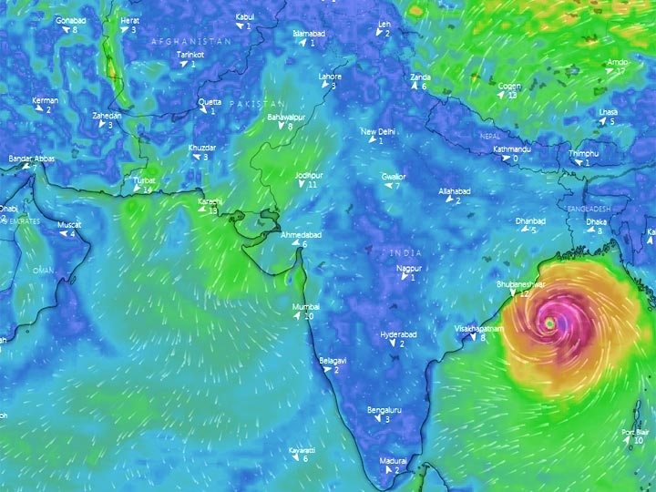 Cyclone Bulbul effect and heavy rainfall in Odisha-West Bengal ‘બુલબુલ’ વાવાઝોડું કઈ-કઈ જગ્યાએ ત્રાટકી શકે છે? હવામાન વિભાગે શું કરી મોટી આગાહી? જાણો વિગત