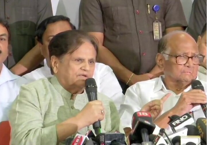 Congress did not get an invitation from the Governor to prove majority ahmed patel મહારાષ્ટ્રમાં ફરીથી ચૂંટણી નથી ઈચ્છતાઃ શરદ પવાર; કોંગ્રેસને સરકાર બનાવવાનું આમંત્રણ ન આપવું રાજ્યપાલની ભૂલ: અહમદ પટેલ
