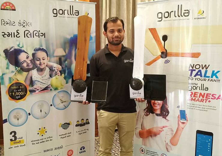 વીજળી બચાવતો સ્માર્ટ પંખો થયો લોન્ચ, વર્ષે 1500 રૂપિયાની થશે બચત, જાણો કેવા છે ફીચર્સ Atomberg technologies launched smart iot fan in Ahmedabad વીજળી બચાવતો સ્માર્ટ પંખો થયો લોન્ચ, વર્ષે 1500 રૂપિયાની થશે બચત, જાણો કેવા છે ફીચર્સ