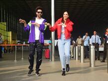 કાર્તિક આર્યને દીપિકાને એરપોર્ટ પર શીખવાડ્યા ડાન્સ સ્ટેપ, જુઓ તસવીરો