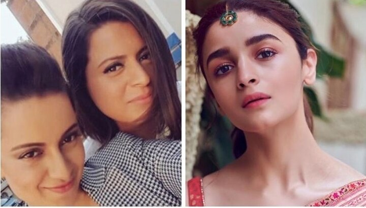 kangna ranaut sister rangoli target alia bhatt blame award fixing બોલિવૂડની આ એક્ટ્રેસ પર લાગ્યો એવોર્ડ ફિક્સિંગનો આરોપ, કંગનાની બહેને ઉઠાવ્યા સવાલ