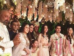 સંજય દત્તની ભાણીએ બોયફ્રેન્ડ આદિત્ય સાથે કર્યાં લગ્ન, સંજય દત્તની સાથે કોણ-કોણ જોવા મળ્યું? જાણો વિગત