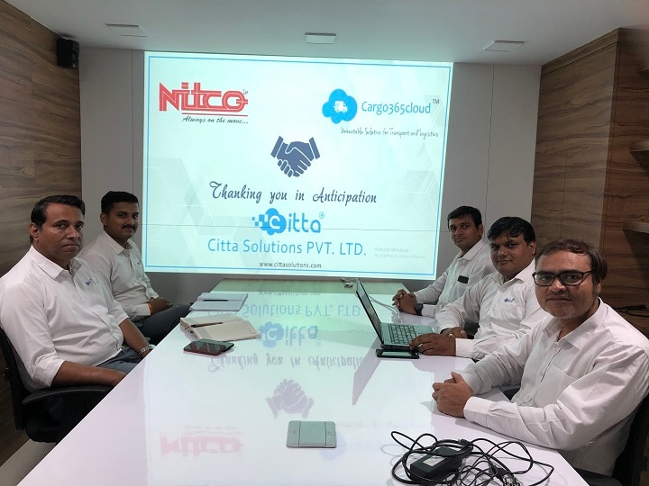 Citta solutions tie up with nitco logistics for software services સીટા  સોલ્યુશન્સે નિટકો લોજિસ્ટિક્સને સોફ્ટવેર સેવા પુરી  પાડવા  માટે કરાર કર્યા