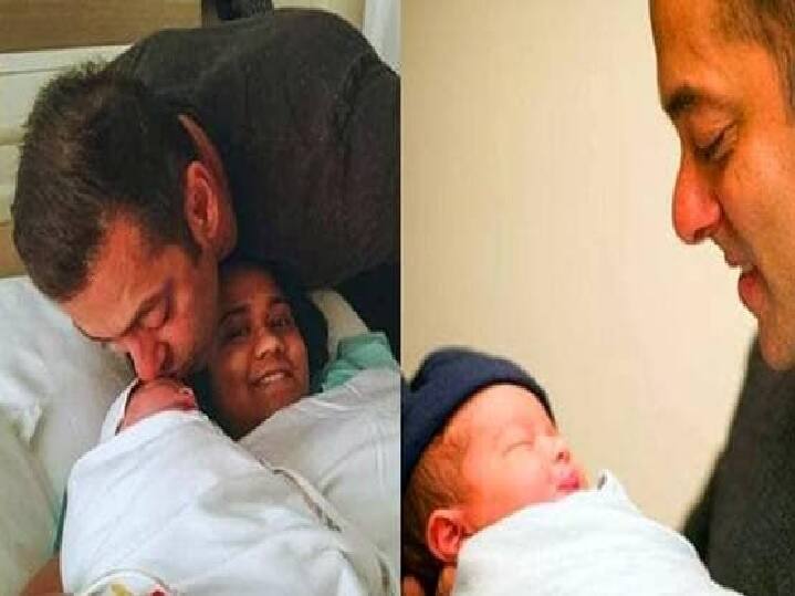 અન્ય ફોટામાં સલમાન આયતને તેડી છે અને તેને કિસ કરી રહ્યો છે. સલમાનના ચહેરા પર આયતના આગમનની ખુશી સ્પષ્ટ જોઈ શકાય છે. આ ફોટા સોશિયલ મીડિયા પર વાયરલ થઈ રહી છે.