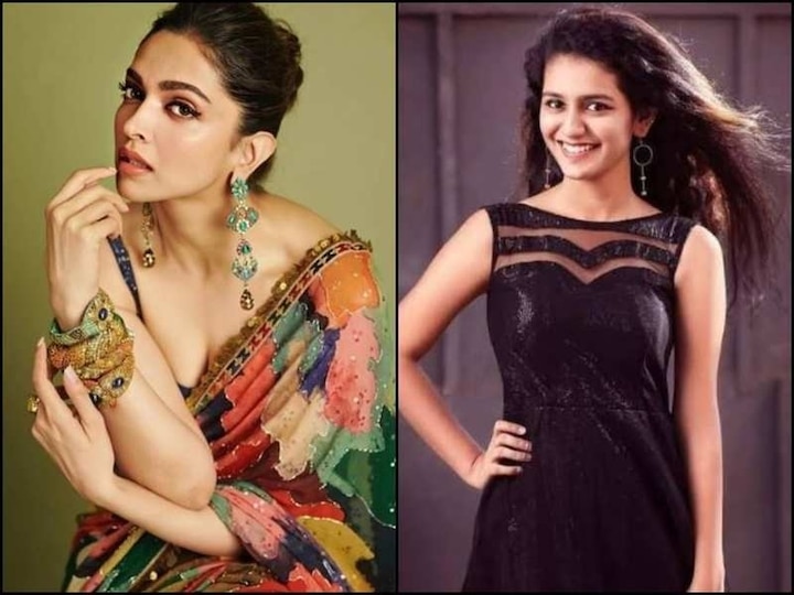 deepika padukone wink video viral on internet actress spell by priya prakash varrier દીપિકા પાદુકોણ પર ચડ્યો Priya Prakash Varrierનો જાદુ, આંખ મારતો વીડિયો થયો વાયરલ