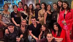 બૉલીવુડના કિંગ શાહરૂખે સાથીઓને આપી નવા વર્ષની ગ્રાન્ટ પાર્ટી, જુઓ તસવીરો