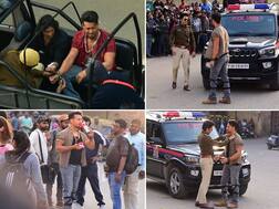 ટાઈગર શ્રોફની પોલીસે કરી ધરપકડ? ફિલ્મ બાગી-3ની તસવીરો થઈ લિક