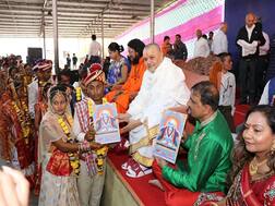 અવિચલદાસજી મહારાજ સાધુ દીક્ષા સુવર્ણ જંયતિ મહોત્સવ પ્રસંગે 21મો સમૂહ લગ્નોત્સવ યોજાયો, 65 દંપત્તિ લગ્નગ્રંથીથી જોડાયા