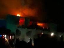 અમદાવાદ: હાથીજણ પાસે ફાર્માસ્યુટિકલ કંપનીમાં લાગી આગ, 10 ફાયર ફાઈટર ઘટનાસ્થળે