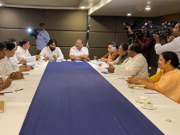 Pawan Kalyans Jana Sena Party has announced alliance with bjp in Andhra Pradesh. એક્ટર પવન કલ્યાણની પાર્ટીએ આંધ્રપ્રદેશમાં ભાજપ સાથે કરી ગઠબંધની જાહેરાત