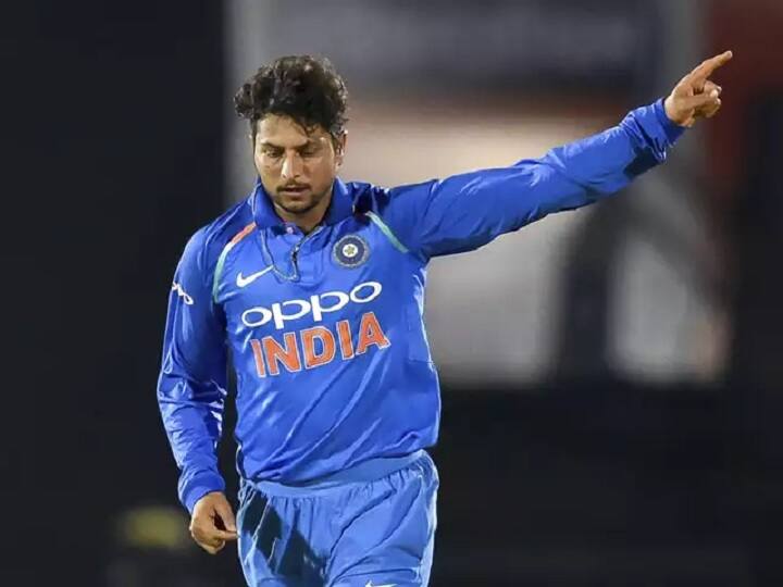  Kuldeep Yadav set record 100 ODI wickets કુલદીપ યાદવે વનડેમાં ઝડપી 100 વિકેટ, શેન વોનર્ને પાછળ છોડ્યો