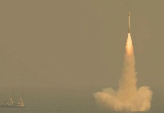 india successfully second time in test fires K-4 submarine ballistic missile મિસાઈલ-K4નું એક જ સપ્તાહમાં બીજી વખત સફળ પરિક્ષણ
