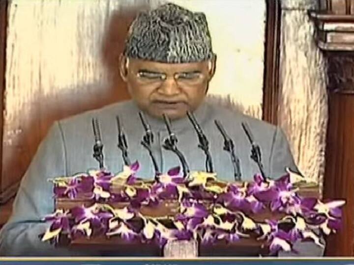 union budget session 2020 and modi government Budget Session: રાષ્ટ્રપતિએ કહ્યું- આ દાયકો ભારત માટે મહત્વપૂર્ણ, CAAનો ઉલ્લેખ થતાં જ તાલીઓનો ગડગડાટ