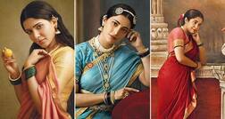 સામંથા, શ્રુતિ હાસનથી લઇને રામ્યા કૃષ્ણને 2020 કેલેન્ડર માટે 114 વર્ષ જુની પેઇન્ટિંગને જીવંત કરી