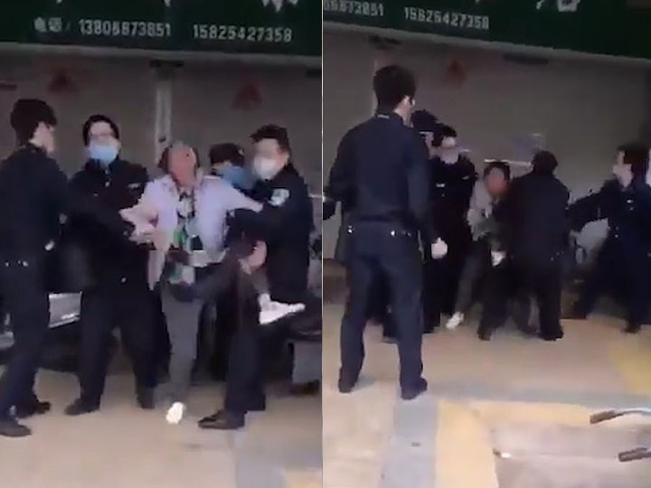 Pics: Corona virus mass arrests in China ચીનમાં શંકાસ્પદ દર્દીઓને ઘરમાંથી ઢસેડીને લઈ જવાય છે હોસ્પિટલ, આ તસવીરો જોઈને ચોંકી જશો