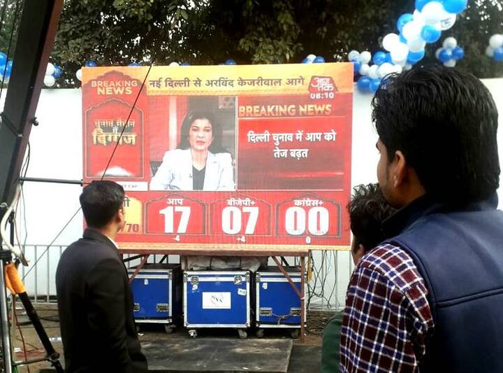 આ વખતે આમ આદમી પાર્ટીએ તમામ 70 સીટ પર ઉમેદવારો ઉતાર્યા હતા. ભાજપે 67 અને કોંગ્રેસ 66 સીટ પર ઉમેદવારો ઉતાર્યા હતા