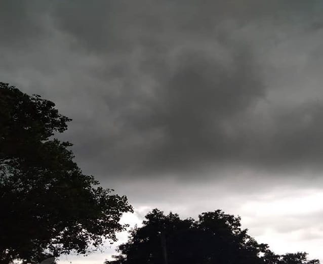 ખેડૂતોની વધી ચિંતાઃ અમરેલી-ભાવનગરના વાતાવરણમાં આવ્યો પલટો, આકાશમાં કાળા ડિબાંગ વાદળો છવાયા Weather change in Amreli and Bhavnagar black clouds cover sky ખેડૂતોની વધી ચિંતાઃ અમરેલી-ભાવનગરના વાતાવરણમાં આવ્યો પલટો, આકાશમાં કાળા ડિબાંગ વાદળો છવાયા