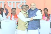 ઝારખંડમાં 14 વર્ષ બાદ બાબુલાલ મરાંડીની BJPમાં ઘરવાપસી, અમિત શાહે ફૂલહાર પહેરાવી પક્ષમાં કર્યા સામેલ