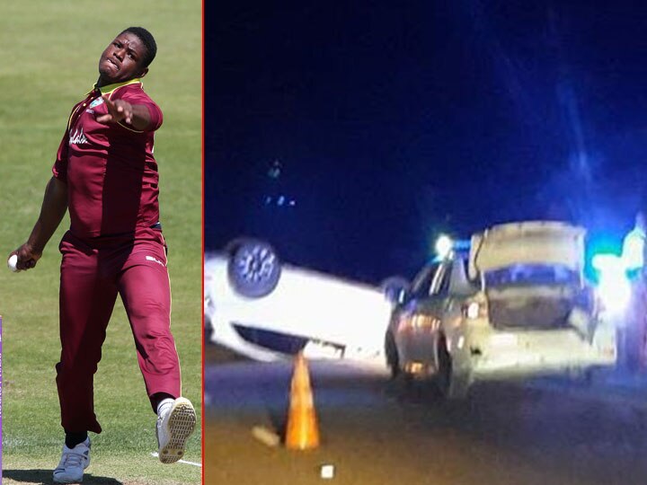 Rajasthan Royals fast bowler Oshane Thomas injured in car accident હાઈવે પર વેસ્ટ ઈન્ડિઝના આ ક્રિકેટરની કારનો સર્જાયો અકસ્માત, હોસ્પિટલમાં દાખલ કરાયો