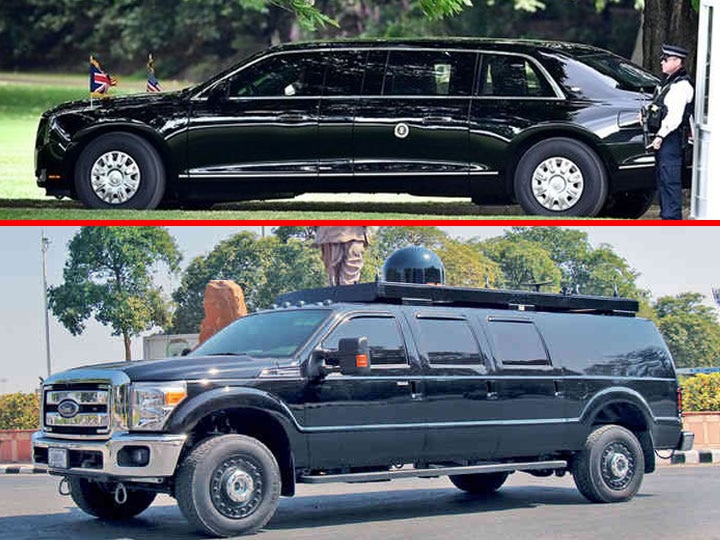 Donald Trump Special Car in Ahmedabad ડોનાલ્ડ ટ્રમ્પની ‘સ્પેશિયલ કાર’ની શું ખાસિયતો? જાણીને નવાઈ લાગશે