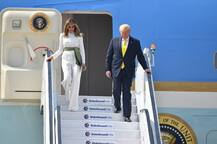 ટ્રમ્પના અમદાવાદ આગમનથી મોટેરા સ્ટેડિયમમાં સંબોધન સુધીની સફર, જુઓ તસવીરોમાં