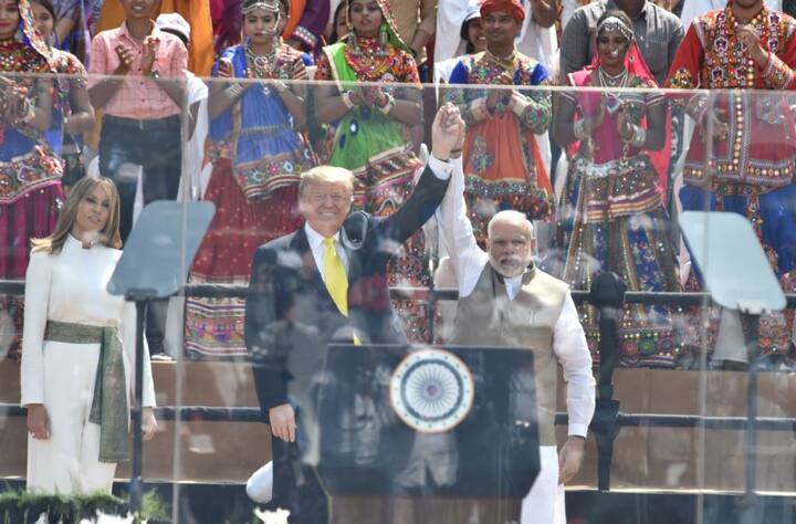મોટેરામાં ટ્રમ્પે કહ્યું,ભારતે અમારુ દુનિયાના સૌથી મોટા સ્ટેડિયમમાં સ્વાગત કર્યું છે.