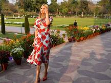 પ્રેમની નિશાની તાજમહેલને જોઈ તેના પ્રેમમાં ડૂબી ગઈ ઈવાન્કા, જુઓ તસવીરોમાં