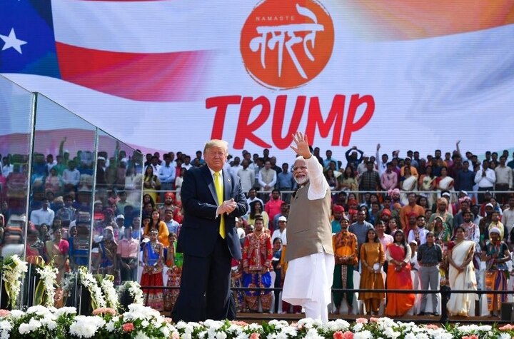 US President Donald Trump said May never be excited about a crowd again after going to India ભારતમાં થયેલા ભવ્ય સ્વાગતથી ડોનાલ્ડ ટ્રમ્પ થયા ગદગદિત, અમેરિકાની સભામાં PM મોદીને લઈ આ કહી મોટી વાત