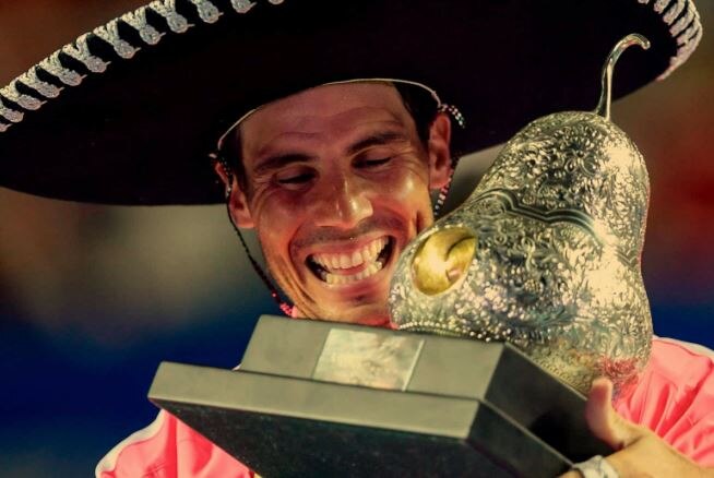 Rafael Nadal wins third title after beating Taylor Fritz Mexico Open 2020: ફ્રિટ્ઝને હરાવી નડાલે જીત્યો 2020નો પ્રથમ ખિતાબ