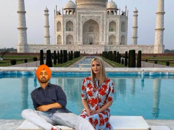 દિલજીત દોસાંઝે શેર કરી ઇવાન્કાની ફોટોશૉપ કરેલી તસવીર, તો ઇવાન્કાએ આપ્યો આવો જવાબ........