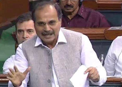 Attack on congress leader adhir ranjan chowdhury house in delhi કોંગ્રેસના નેતા અધિર રંજન ચૌધરીના ઘરે હુમલો, સ્ટાફ સાથે મારપીટ