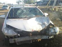 પાલનપુર: કાણોદર પાસે હિટ & રન, કાર ચાલકે જોરદાર ટક્કર મારતાં પિતા-પુત્રીનું થયું મોત