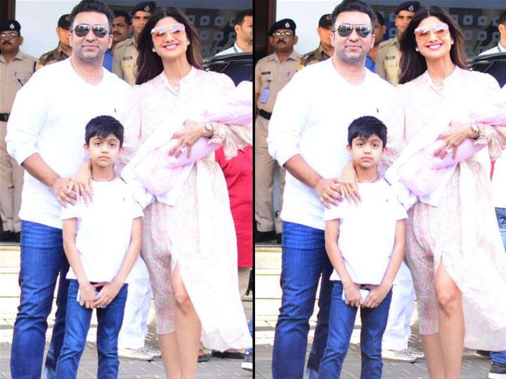 23 દિવસ બાદ શિલ્પા શેટ્ટી પહેલીવાર પુત્રી સમિશા સાથે જોવા મળી, જાણો કેવો હતો અંદાજ