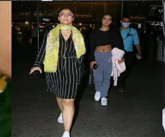 એરપોર્ટ પર માસ્ક પહેર્યા વગર જોવા મળી બોલિવૂડ એક્ટ્રેસ અને તેની દીકરી, થઈ ગઈ ટ્રોલ એરપોર્ટ પર માસ્ક પહેર્યા વગર જોવા મળી બોલિવૂડ એક્ટ્રેસ અને તેની દીકરી, થઈ ગઈ ટ્રોલ
