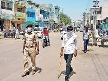 રાધનપુર, સમી, શંખેશ્વર અને ચાણસ્મામાં પોલીસે દુકાનો બંધ કરાવી