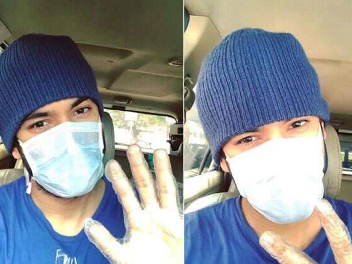 Coronavirus Effect: TV Actress Shivin Narang shopping લોકડાઉનમાં ટીવીનો આ અભિનેતા હાથમાં ગ્લવ્ઝ અને માસ્ક પહેરીને નીકળ્યો ખરીદી કરવા