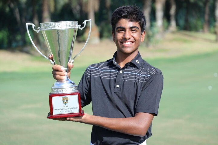 Junior Golfer sold 102 Trophies  to contribute over 4 Lacs in PM cares fund કોરોના વાયરસ સામે લડવા જૂનિયર ગોલ્ફર અર્જુન ભાટીએ 102 ટ્રોફી વેચી 4.30 લાખ પ્રધાનમંત્રી રાહત ફંડમાં કરાવ્યા જમા, મોદીએ માન્યો આભાર